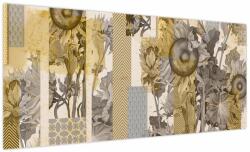 Mivali Tablou - Colaj cu floarea-soarelui, dintr-o bucată 100x40 cm (V024086V10040)