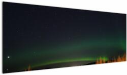 Mivali Tablou cu aurora borealis, dintr-o bucată 145x58 cm (V020857V14558)