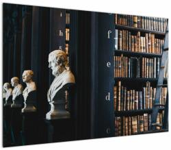 Mivali Tablou - La bibliotecă, dintr-o bucată 100x70 cm (V021655V10070)