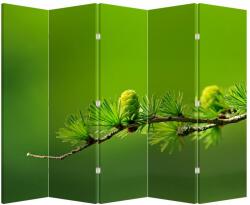 Mivali Paravan Con verde, din 5 bucăți, 210x170 cm (P020627P225180)