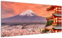 Mivali Tablou - Fujiyoshida, Japonia, dintr-o bucată 100x40 cm (V023135V10040)