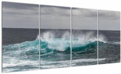 Mivali Tablou - Valuri pe ocean, din patru bucăți 160x80 cm (V022449V16080)