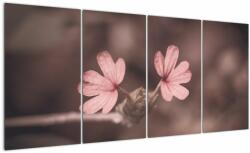 Mivali Tablou cu floare roz, din patru bucăți 160x80 cm (V020375V16080)