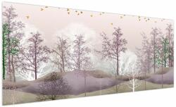 Mivali Tablou cu pădure, dintr-o bucată 250x125 cm (V022298V250125)