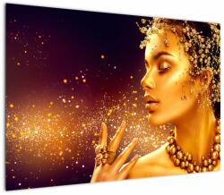 Mivali Tablou - Regina de aur, dintr-o bucată 100x70 cm (V023424V10070)