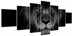 Mivali Tablou - Leu majestic, din șapte bucăți 210x100 cm (V022102V210100)