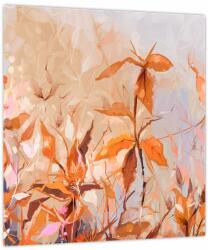 Mivali Tablou - Flori pictate, dintr-o bucată 30x30 cm (V023988V3030)