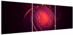 Mivali Tabloul modern cu abstacțiune, din trei bucăți 150x50 cm (V020136V15050)