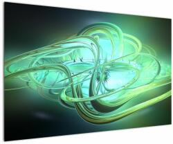 Mivali Tabloul cu abstracție verde, dintr-o bucată 120x80 cm (V020063V12080)