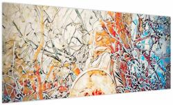 Mivali Tablou - Abstract mozaic, dintr-o bucată 100x40 cm (V023997V10040)