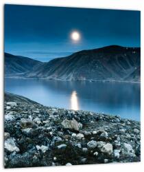 Mivali Tablou - Islanda noaptea, dintr-o bucată 30x30 cm (V022648V3030)