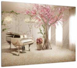 Mivali Tablou - Interior de vis cu pian, dintr-o bucată 70x50 cm (V022800V7050)