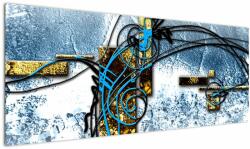 Mivali Tablou abstract, dintr-o bucată 145x58 cm (V022079V14558)
