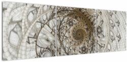 Mivali Tablou artei ornamentale, din trei bucăți 150x50 cm (V022168V15050)