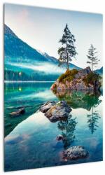 Mivali Tablou - Lacul Hintersee, Alpii Bavarezi, Austria, dintr-o bucată 50x70 cm (V022513V5070)
