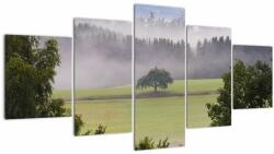 Mivali Tablou - Lunca cu copac, din cinci bucăți 150x80 cm (V022721V150805PCS)
