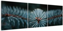Mivali Tablou -Crenguțe ale unui conifer, din trei bucăți 150x50 cm (V022700V15050)
