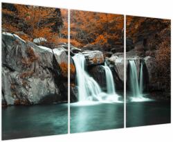 Mivali Tablou - Cascade, din trei bucăți 120x80 cm (V024103V120803PCS)