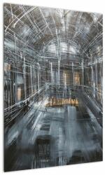 Mivali Tablou cu u interiorul clădirii vechi, dintr-o bucată 50x70 cm (V022025V5070)