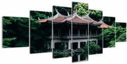 Mivali Tablou cu grădina japoneză națională, din șapte bucăți 210x100 cm (V021705V210100)