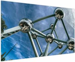 Mivali Tablou- atomium la Bruxelles, dintr-o bucată 150x100 cm (V020530V150100)