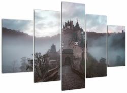 Mivali Tablou - Eltz Castle, Germania, din cinci bucăți 150x105 cm (V021632V150105)