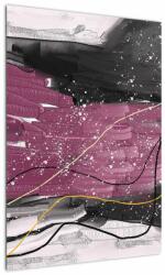 Mivali Tablou - Abstracție roz-roșu, dintr-o bucată 50x70 cm (V023490V5070)
