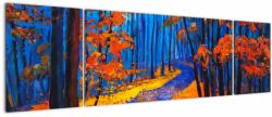 Mivali Tablou - Pădurea toamna, din trei bucăți 170x50 cm (V023334V17050)