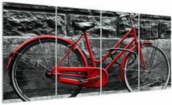 Mivali Tablou - Bicicleta istorică, din patru bucăți 160x80 cm (V021989V16080)