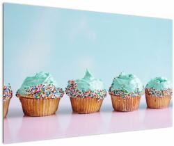Mivali Tablou cu cupcakes, dintr-o bucată 120x80 cm (V021261V12080)