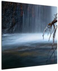 Mivali Tablou - Laguna de iarnă, dintr-o bucată 70x70 cm (V022541V7070)