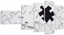 Mivali Tablou cu puzzle, din cinci bucăți 110x60 cm (V020423V11060)