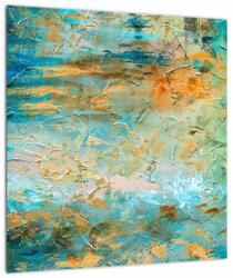 Mivali Tablou - Abstract albastru, dintr-o bucată 40x40 cm (V023173V4040)