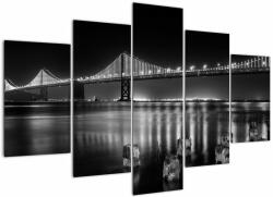 Mivali Tablou - pod albnegru, din cinci bucăți 150x105 cm (V021341V150105)