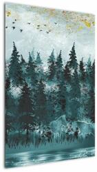 Mivali Tablou - Animale din pădure, dintr-o bucată 60x90 cm (V022420V6090)