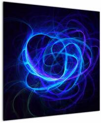 Mivali Tabloul cu ghem albastru abstract, dintr-o bucată 70x70 cm (V020135V7070)