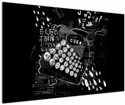 Mivali Tablou - Desen în stilul lui Banksy, dintr-o bucată 120x80 cm (V023485V12080)