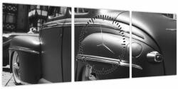 Mivali Tablou - Ford 1948 (cu ceas), din trei bucăți 90x30 cm cu ceas (V021651V9030C)