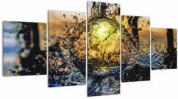 Mivali Tablou cu apa, din cinci bucăți 150x80 cm (V021142V150805PCS)