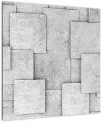 Mivali Tablou - Abstracție cu faianță de beton, dintr-o bucată 50x50 cm (V021997V5050)