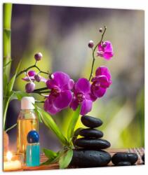 Mivali Tablou - spa and stones, dintr-o bucată 30x30 cm (V020938V3030)