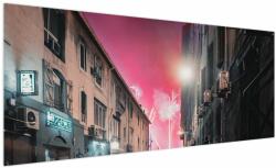 Mivali Tablou - Artificii din Marseille, dintr-o bucată 250x125 cm (V021622V250125)