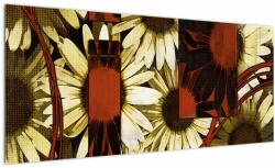 Mivali Tablou cu flori, dintr-o bucată 100x40 cm (V022270V10040)