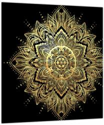 Mivali Tablou - Mandala bogăției, dintr-o bucată 30x30 cm (V023627V3030)