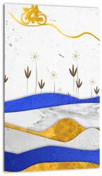 Mivali Tablou - Munții aurii, dintr-o bucată 20x30 cm (V022920V2030)
