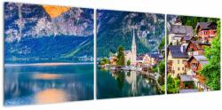 Mivali Tablou - Sat alpin, din trei bucăți 120x40 cm (V022358V12040)