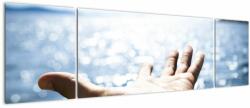 Mivali Tabloul cu palma deschisă, din trei bucăți 170x50 cm (V020040V17050)