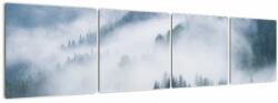 Mivali Tablou - Copacii în ceață, din patru bucăți 160x40 cm (V022383V16040)