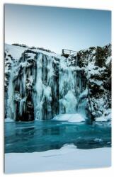 Mivali Tablou cu cascade înghețate, dintr-o bucată 30x40 cm (V020230V3040)