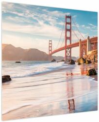 Mivali Tablou - Golden Gate Bridge, dintr-o bucată 70x70 cm (V023920V7070)
